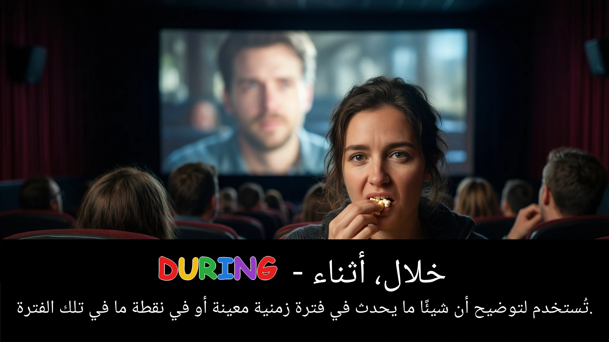 Arabic Illustration for during